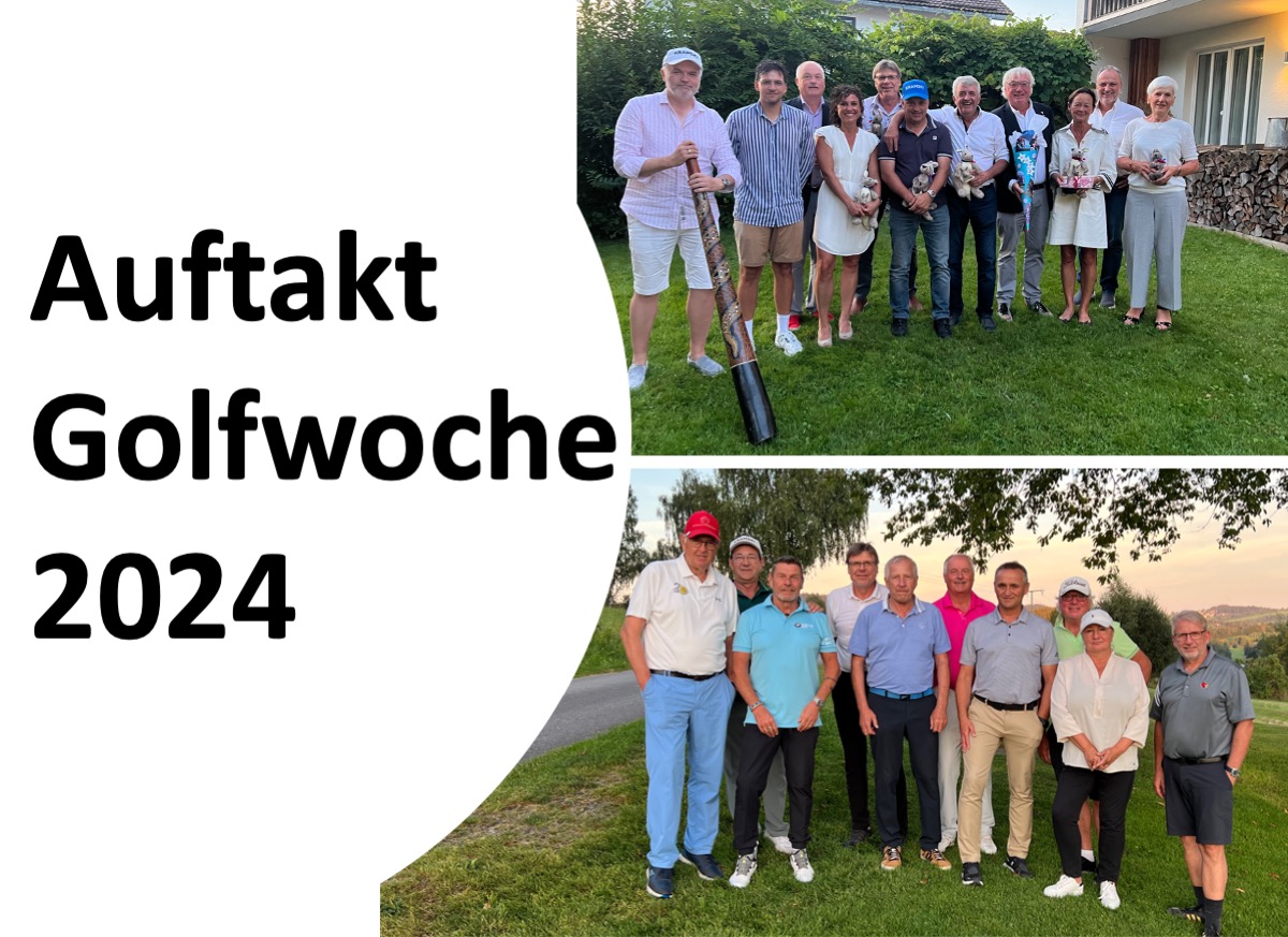 Start Golfwoche 2024